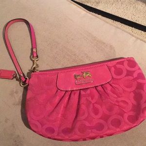 Coach wristlet